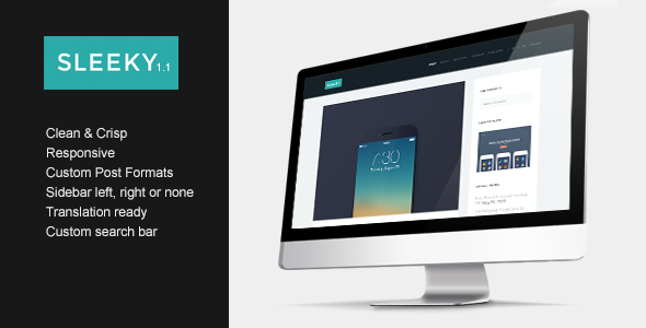 Sleeky Clean Sidebar Style Theme Sleeky Clean Sidebar Style Theme