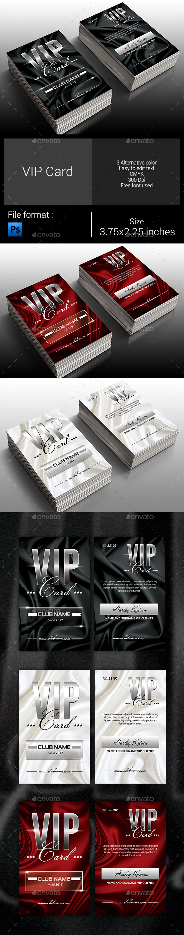 GraphicRiver Elegant Vip Card 9945806 GraphicRiver Elegant Vip Card 9945806