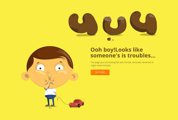 creative 404 pages 