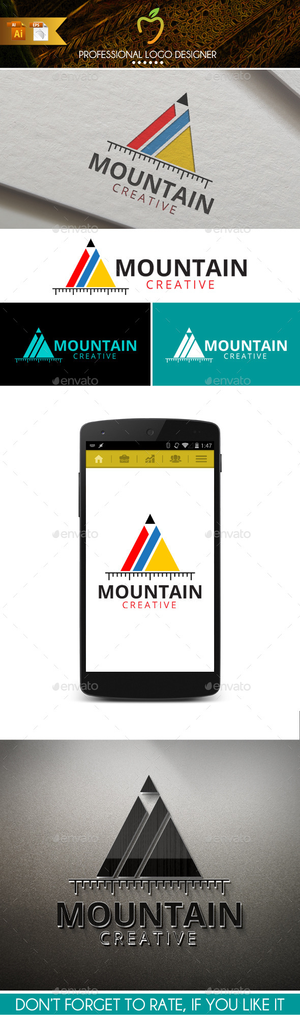 Mountain Creative Logo (Symbols)