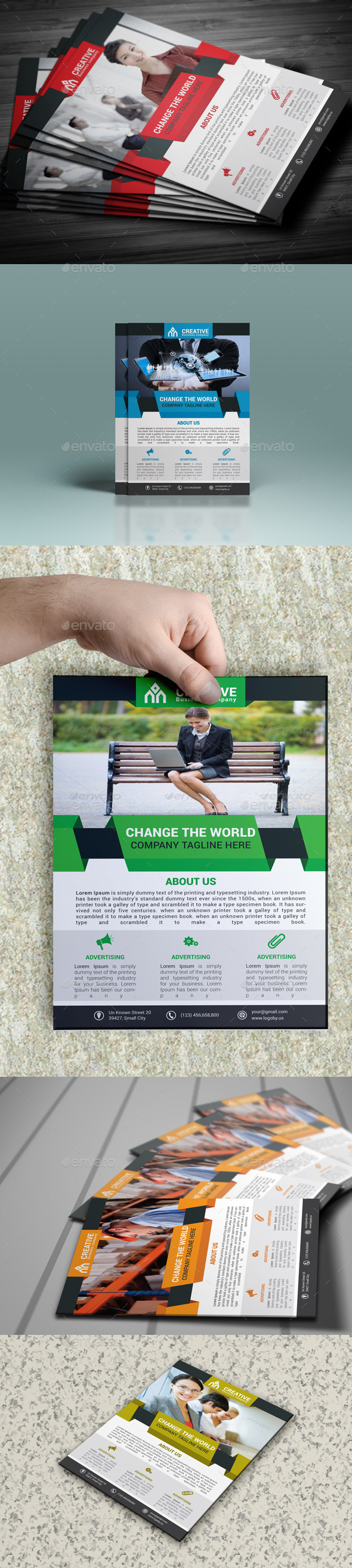 Creative Corporate Business Flyer (Flyers)