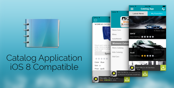 CodeCanyon Catalog App iOS 9949762 CodeCanyon Catalog App iOS 9949762