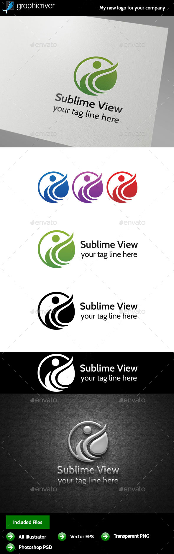 GraphicRiver Sublime View logo 9950547 GraphicRiver Sublime View logo 9950547