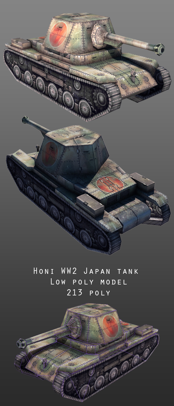 3DOcean Honi Japan Tank 9950562 3DOcean Honi Japan Tank 9950562