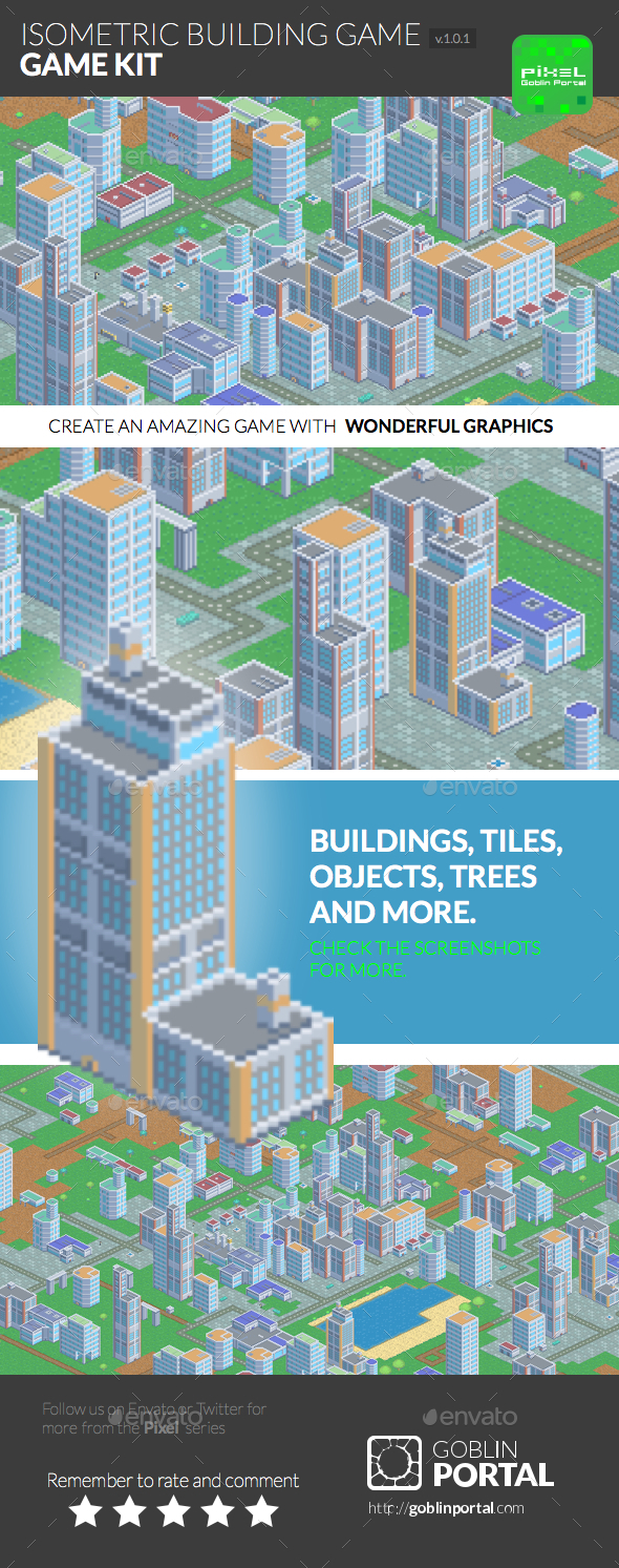 Isometric Building Game Kit Isometric Building Game Kit