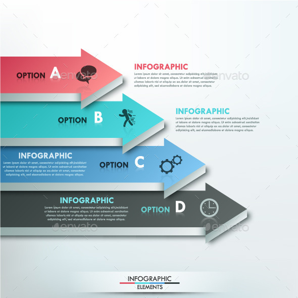 Modern Infographic Options Template Modern Infographic Options Template