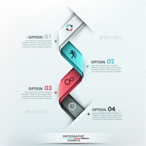 Modern Infographic Options Template Modern Infographic Options Template