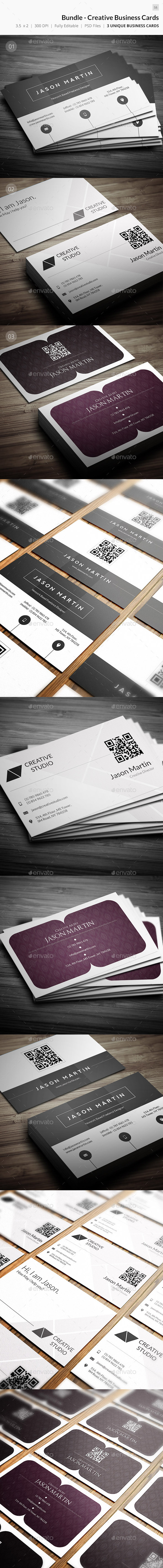 Bundle - Creative Business Cards - 58 (Creative)