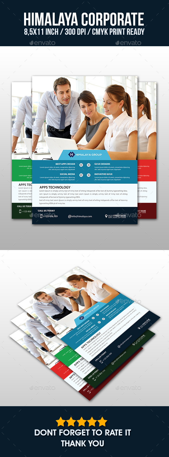 GraphicRiver HIMALAYA corporate flyer 9951213 GraphicRiver HIMALAYA corporate flyer 9951213