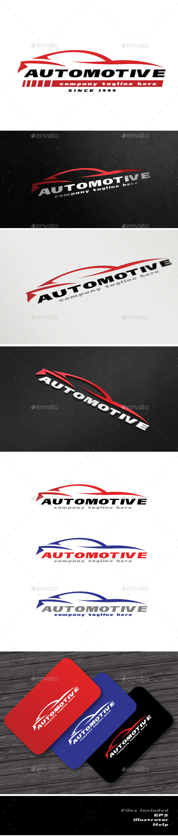 Automotive Logo Template Automotive Logo Template