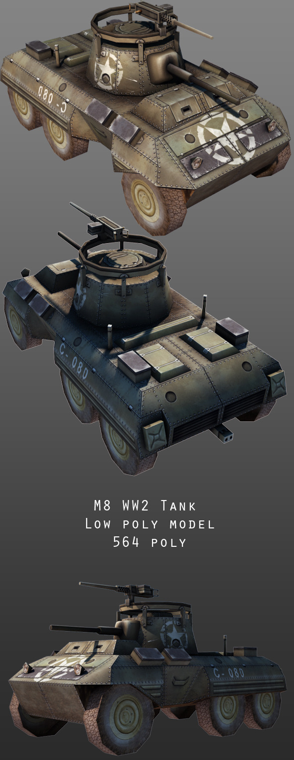 3DOcean M8 Tank 9951269 3DOcean M8 Tank 9951269
