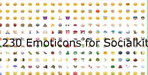 CodeCanyon Better emoticon for Socialkit 9951690 CodeCanyon Better emoticon for Socialkit 9951690