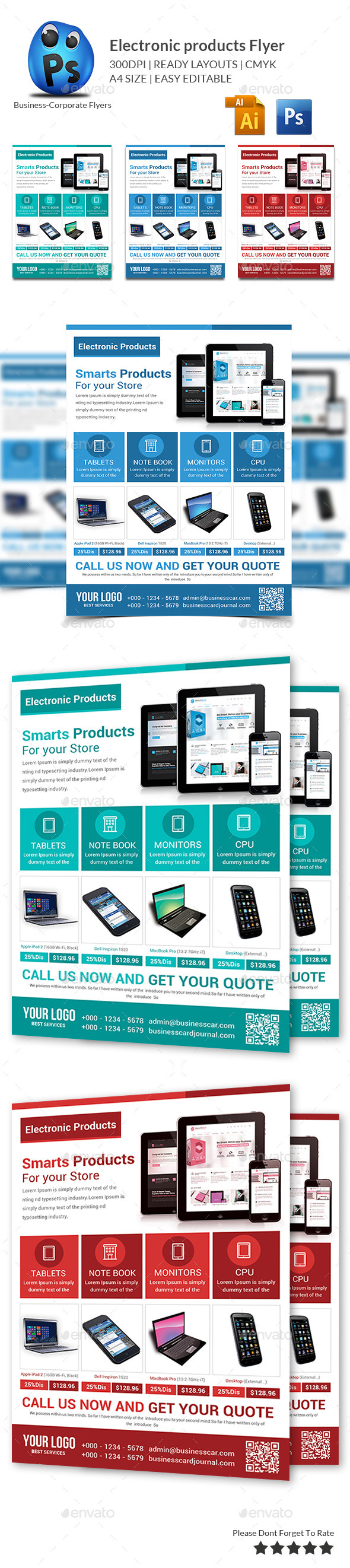 GraphicRiver Products Flyers Print Templates 9952096 GraphicRiver Products Flyers Print Templates 9952096