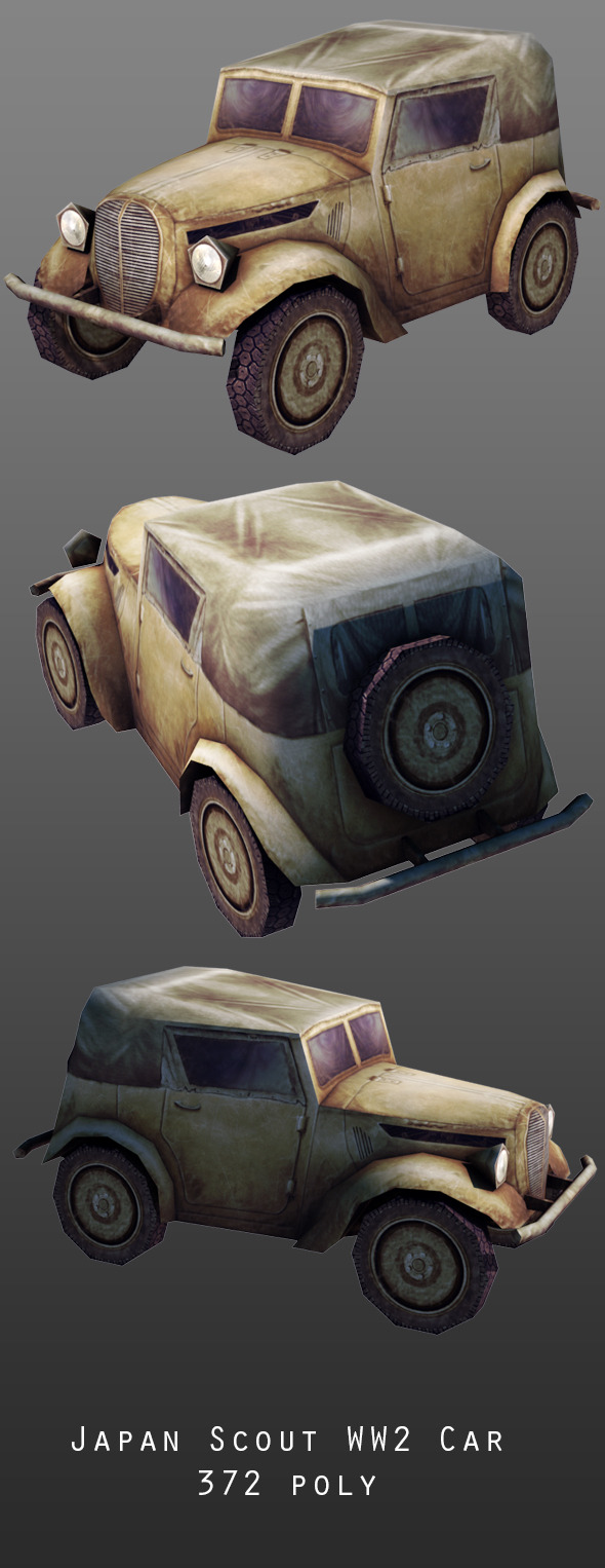 3DOcean Japan Scout car 9952511 3DOcean Japan Scout car 9952511