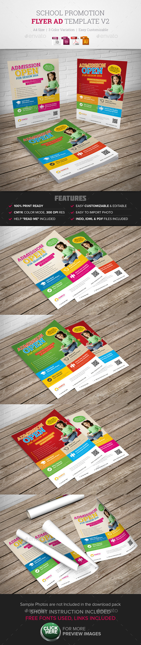 GraphicRiver School Promotion Flyer Ad v2 9952771 GraphicRiver School Promotion Flyer Ad v2 9952771