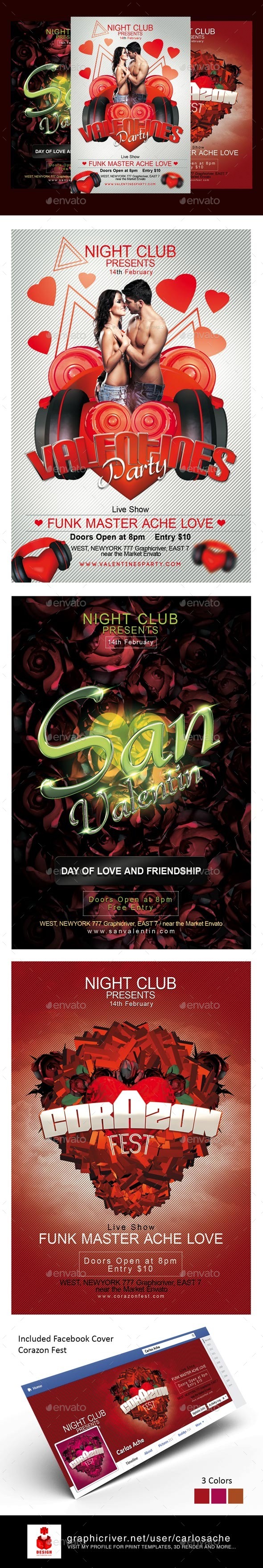 GraphicRiver Valentines Day Bundle Flyer 9952853 GraphicRiver Valentines Day Bundle Flyer 9952853