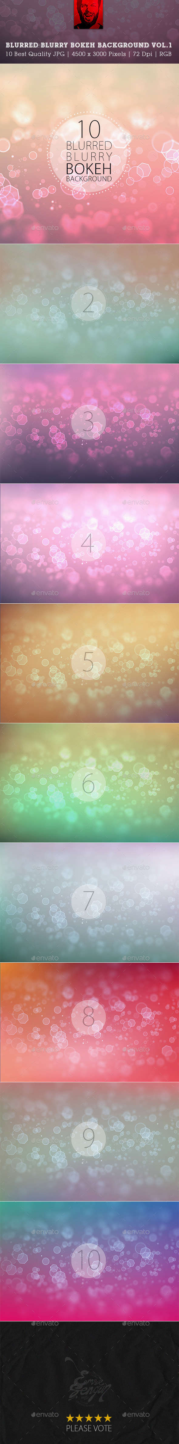 GraphicRiver Blurred Blurry Blur Bokeh Backgrounds Vol.1 9953615 GraphicRiver Blurred Blurry Blur Bokeh Backgrounds Vol.1 9953615