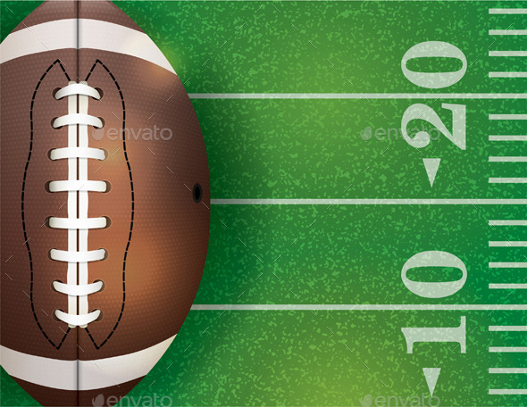 GraphicRiver American Football Ball and Field 9953743 GraphicRiver American Football Ball and Field 9953743