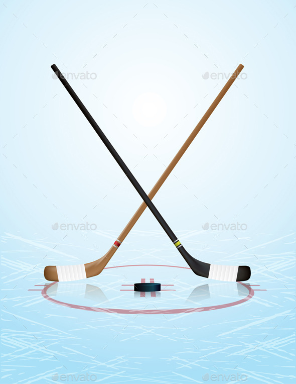 GraphicRiver Ice Hockey Illustration 9953745 GraphicRiver Ice Hockey Illustration 9953745