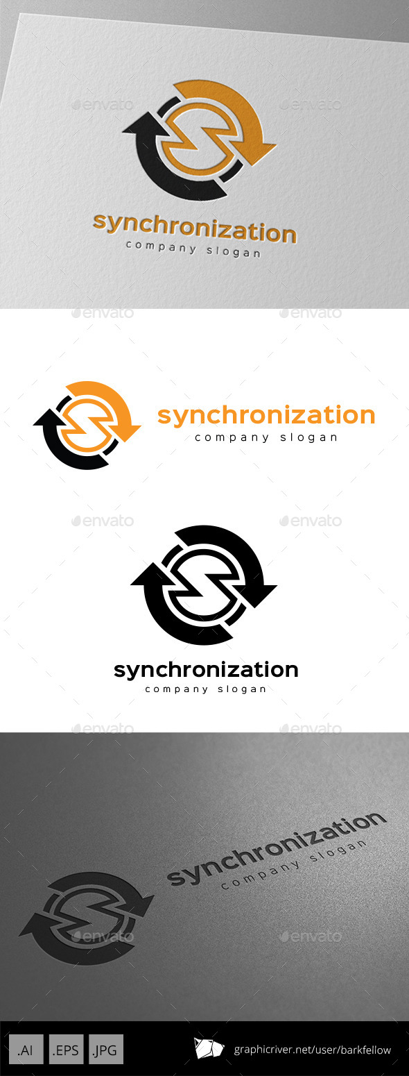 GraphicRiver Synchronization Data Logo Letter S 9953866 GraphicRiver Synchronization Data Logo Letter S 9953866