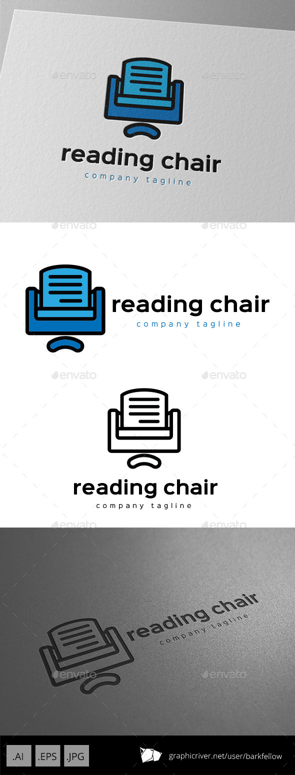 Reading Chair Logo Reading Chair Logo