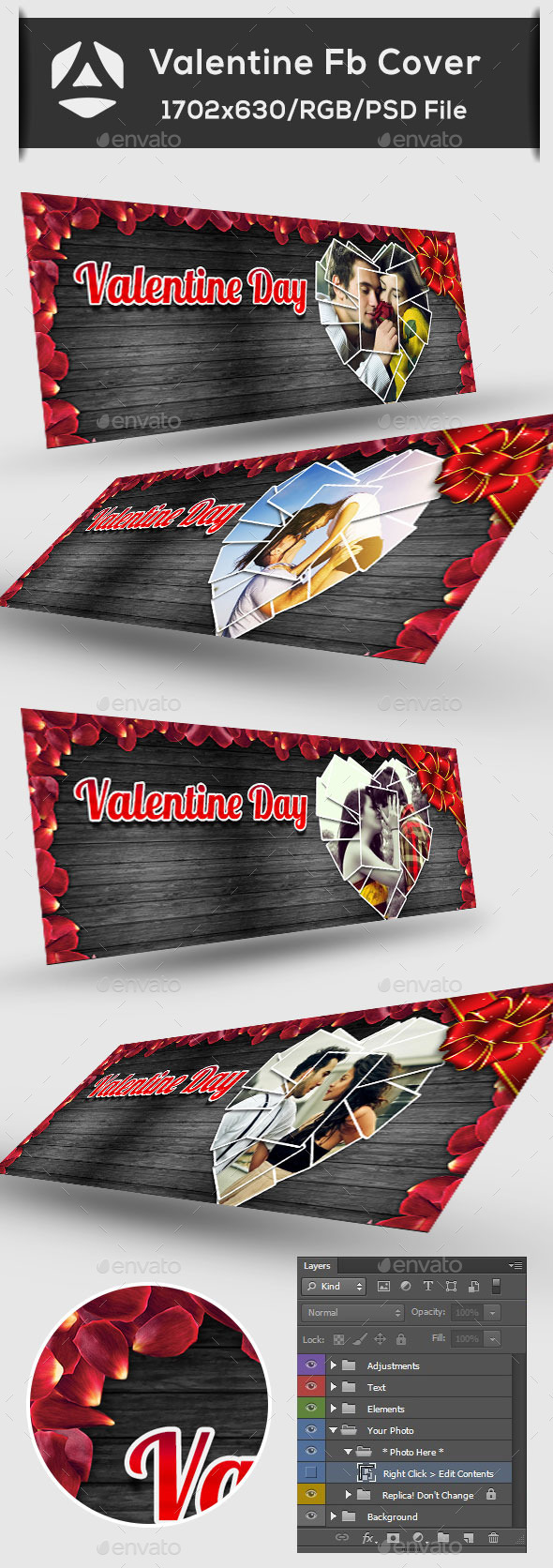 GraphicRiver Valentines Facebook Cover 9954254 GraphicRiver Valentines Facebook Cover 9954254