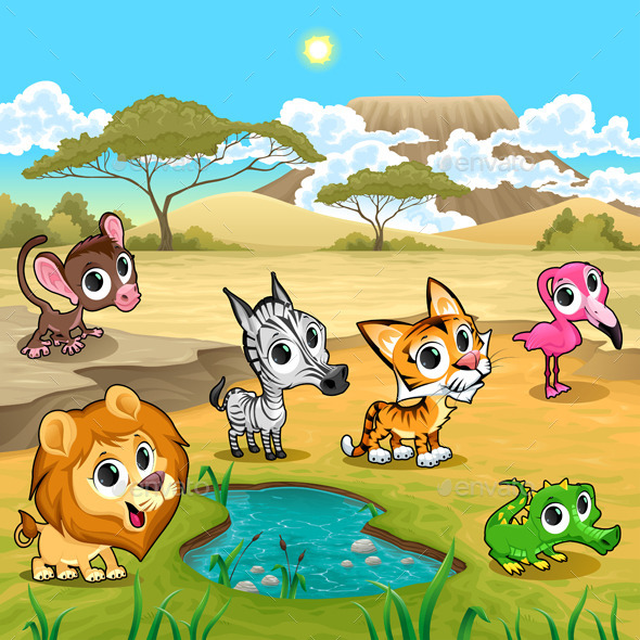 Animals in Nature Animals in Nature