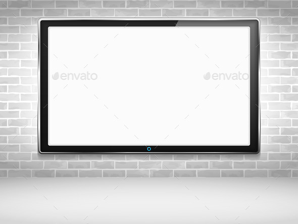 GraphicRiver lcd Tv Monitor 9954506 GraphicRiver lcd Tv Monitor 9954506