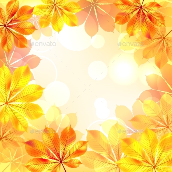 GraphicRiver Autumn Background with Yellow Leaves 9955309 GraphicRiver Autumn Background with Yellow Leaves 9955309