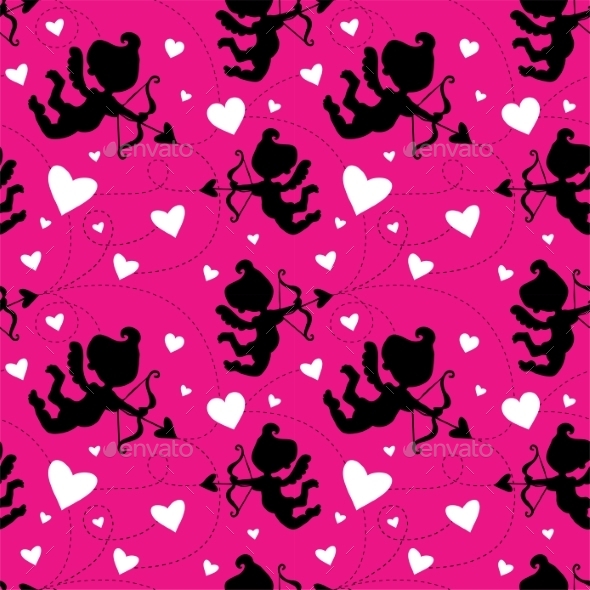 GraphicRiver Pattern with Cupids 9956256 GraphicRiver Pattern with Cupids 9956256
