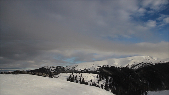 Moving Clouds in the Winter Moving Clouds in the Winter