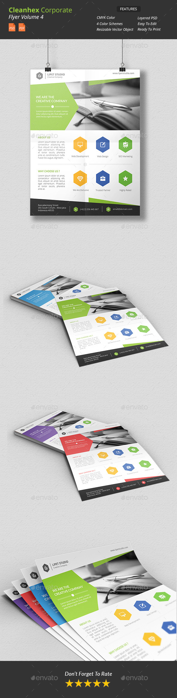 Cleanhex - Clean Corporate Flyer v4 (Corporate)