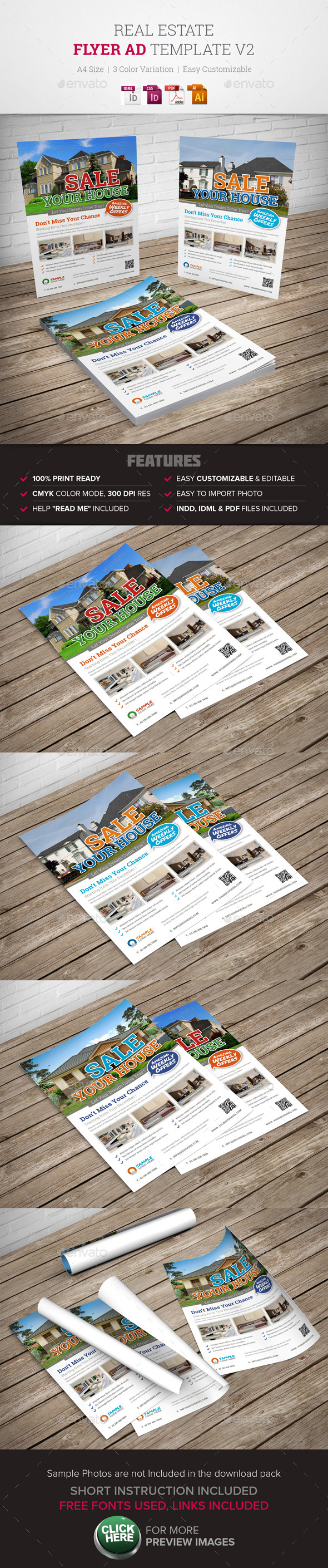 Real Estate Flyer Ad v2 (Corporate)