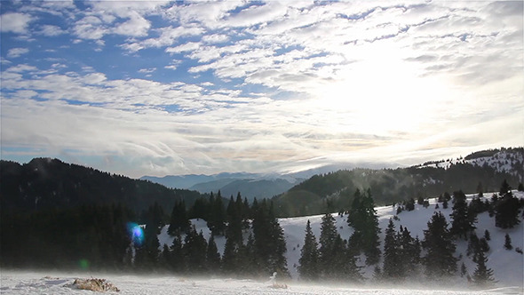 Mountain Winter Blizzard Mountain Winter Blizzard