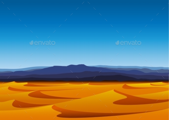 GraphicRiver Desert 9957670 GraphicRiver Desert 9957670