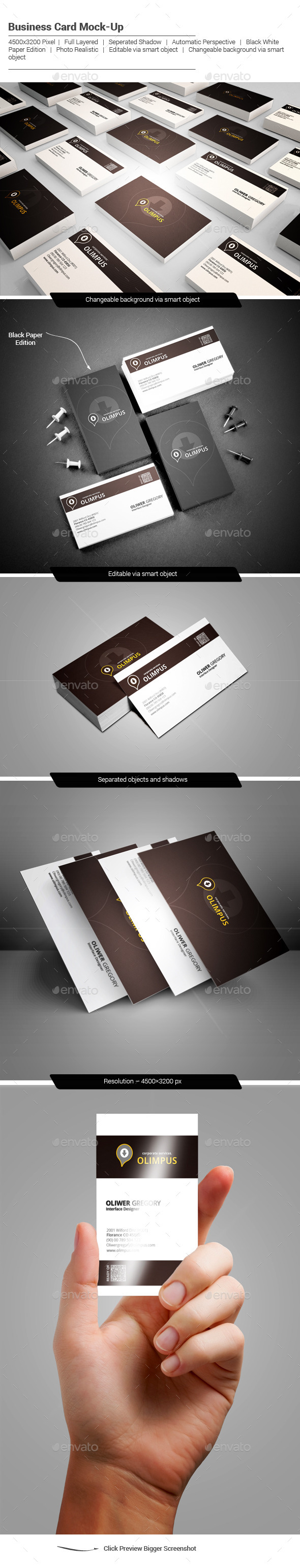 GraphicRiver Photo Realistic Business Card Mock-Up 9959550 GraphicRiver Photo Realistic Business Card Mock-Up 9959550