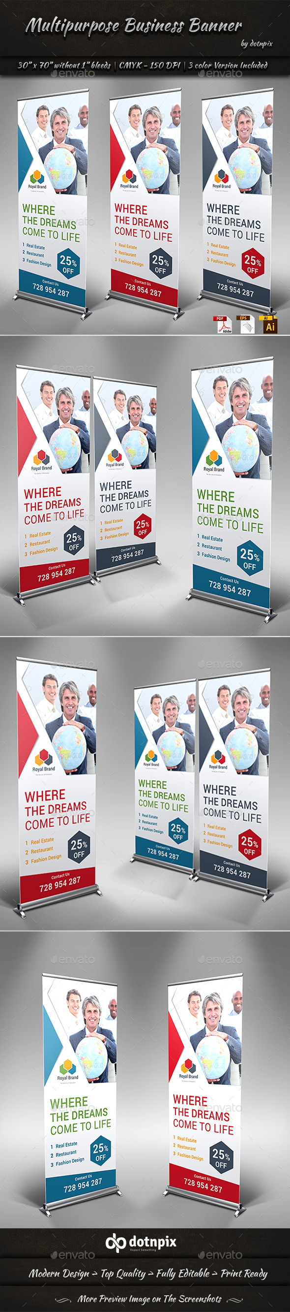 Multipurpose Business Banner (Signage)