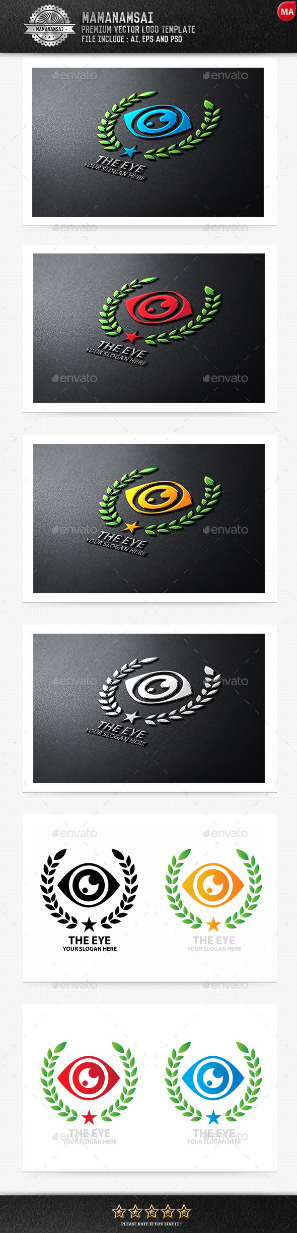 GraphicRiver The Eye Logo 9959831 GraphicRiver The Eye Logo 9959831