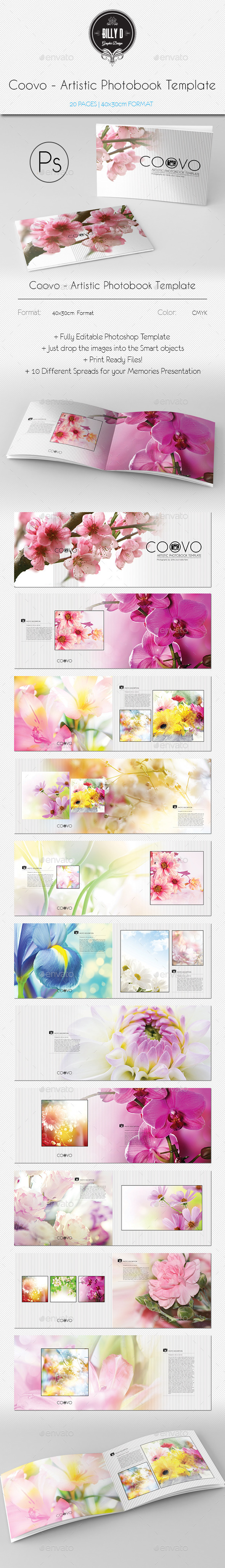 GraphicRiver Coovo Artistic Photobook Template 9960106 GraphicRiver Coovo Artistic Photobook Template 9960106