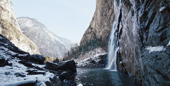 Mountain Waterfall 2 Mountain Waterfall 2