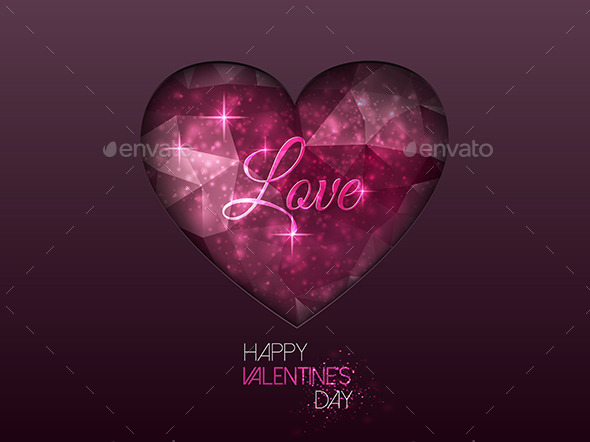 GraphicRiver Colorful Abstract Background with Polygonal Heart 9960235 GraphicRiver Colorful Abstract Background with Polygonal Heart 9960235