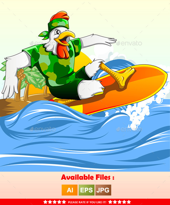 GraphicRiver Chicken Surf 9961147 GraphicRiver Chicken Surf 9961147