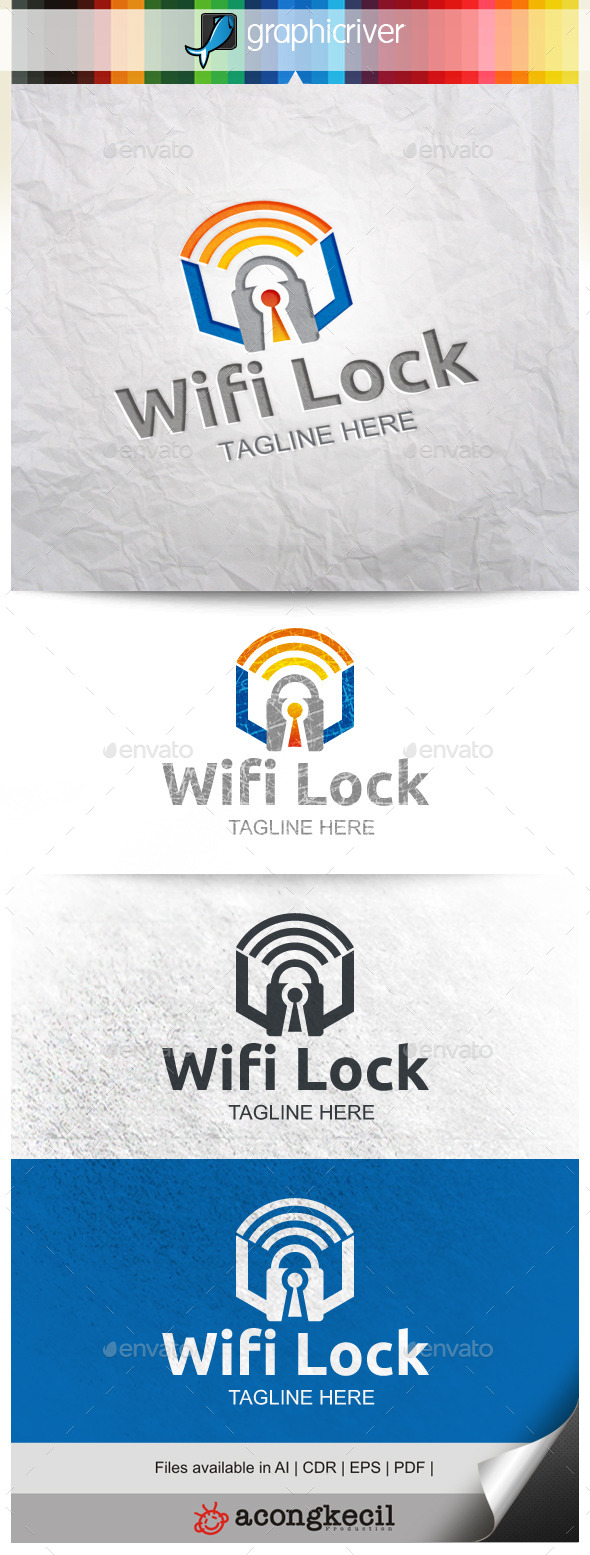 GraphicRiver Wifi Lock 9961639 GraphicRiver Wifi Lock 9961639