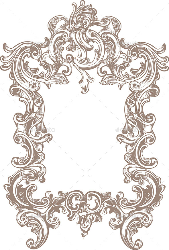 GraphicRiver Frame Baroque 9961959 GraphicRiver Frame Baroque 9961959