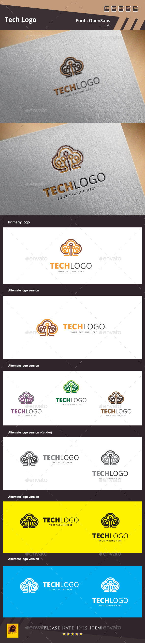 GraphicRiver Tech Logo Template 9962675 GraphicRiver Tech Logo Template 9962675