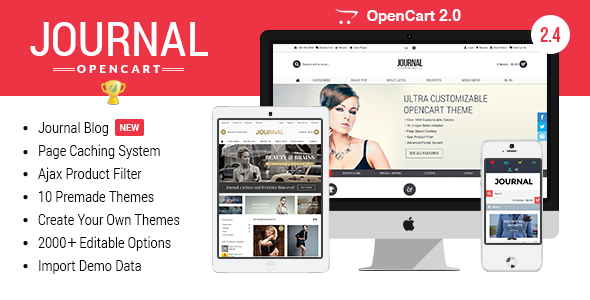 Journal - Advanced Opencart Theme Framework - OpenCart eCommerce