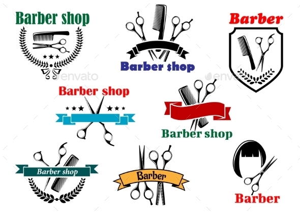 GraphicRiver Barber Shop Signboard Designs 9965808 GraphicRiver Barber Shop Signboard Designs 9965808