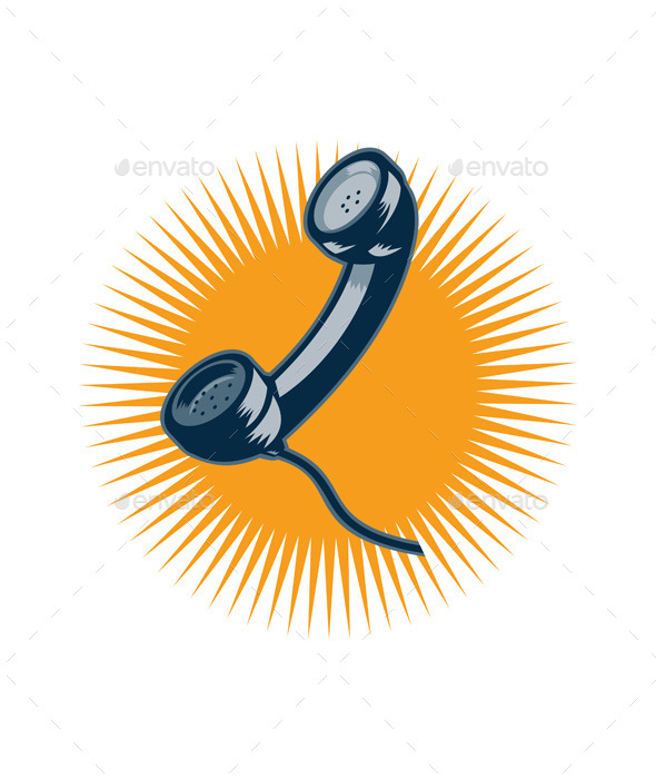 GraphicRiver Vintage Telephone Retro Style 9966976 GraphicRiver Vintage Telephone Retro Style 9966976