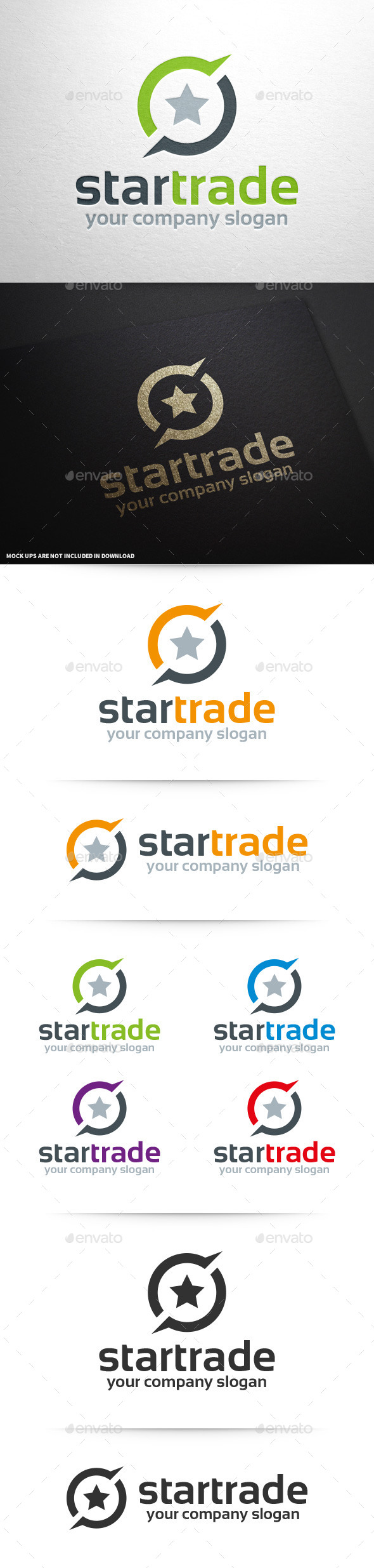 Star Trade Logo Template