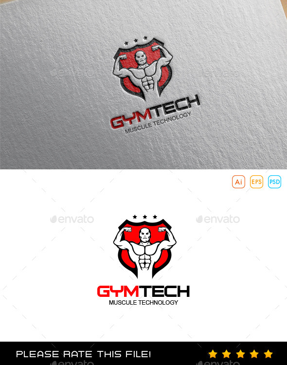GraphicRiver Gym Logo 9967861 GraphicRiver Gym Logo 9967861